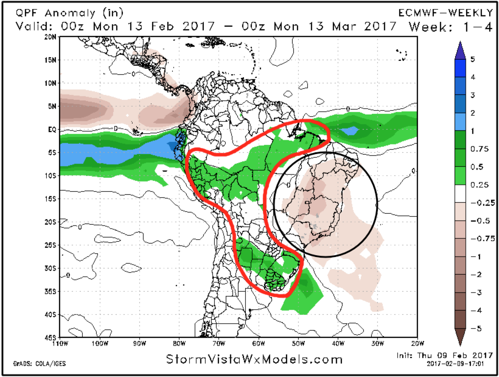 #AG #AGwx Fri South America – Discussing ENSO…starting to feel the effects of “El Nino”? K.