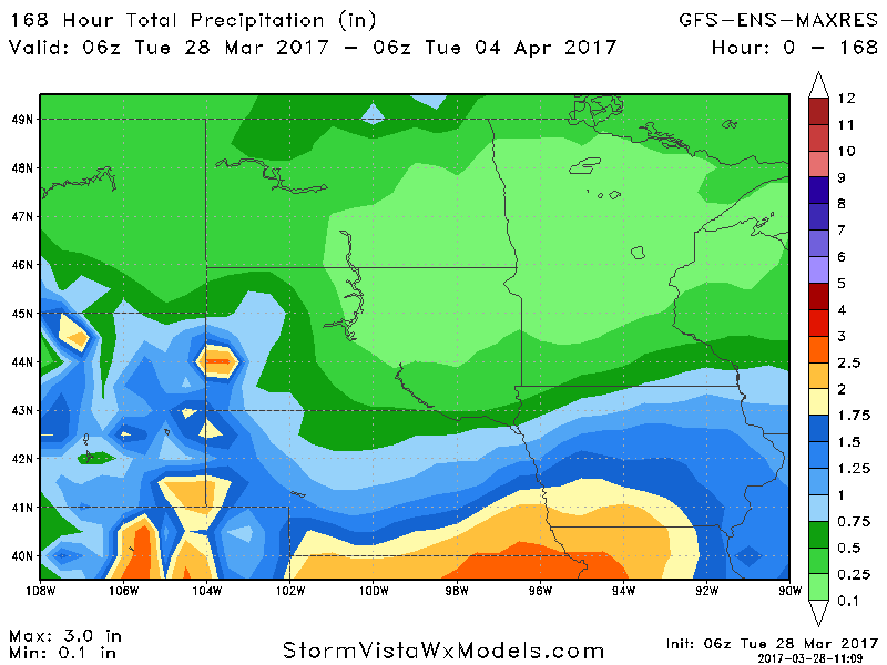 #SDwx #NDwx #MNwx #WIwx Watching A Few Chances For Rain Through Early Next Week. Details Here! E.