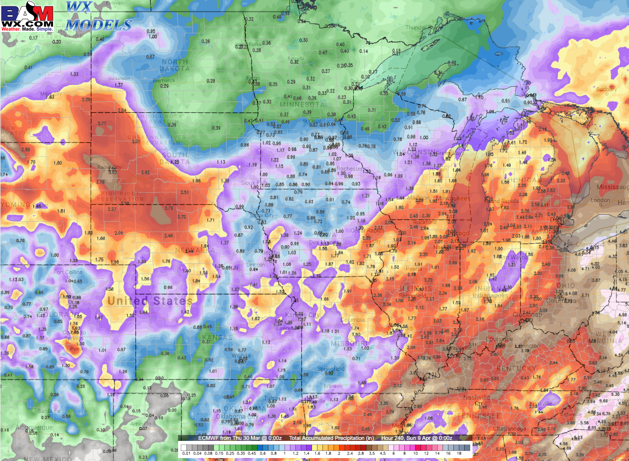 #NEwx #KSwx #IAwx #MOwx #SD #MDwx #MNwx Very active pattern over the next 10 days, frost potential as well? Details here! K.