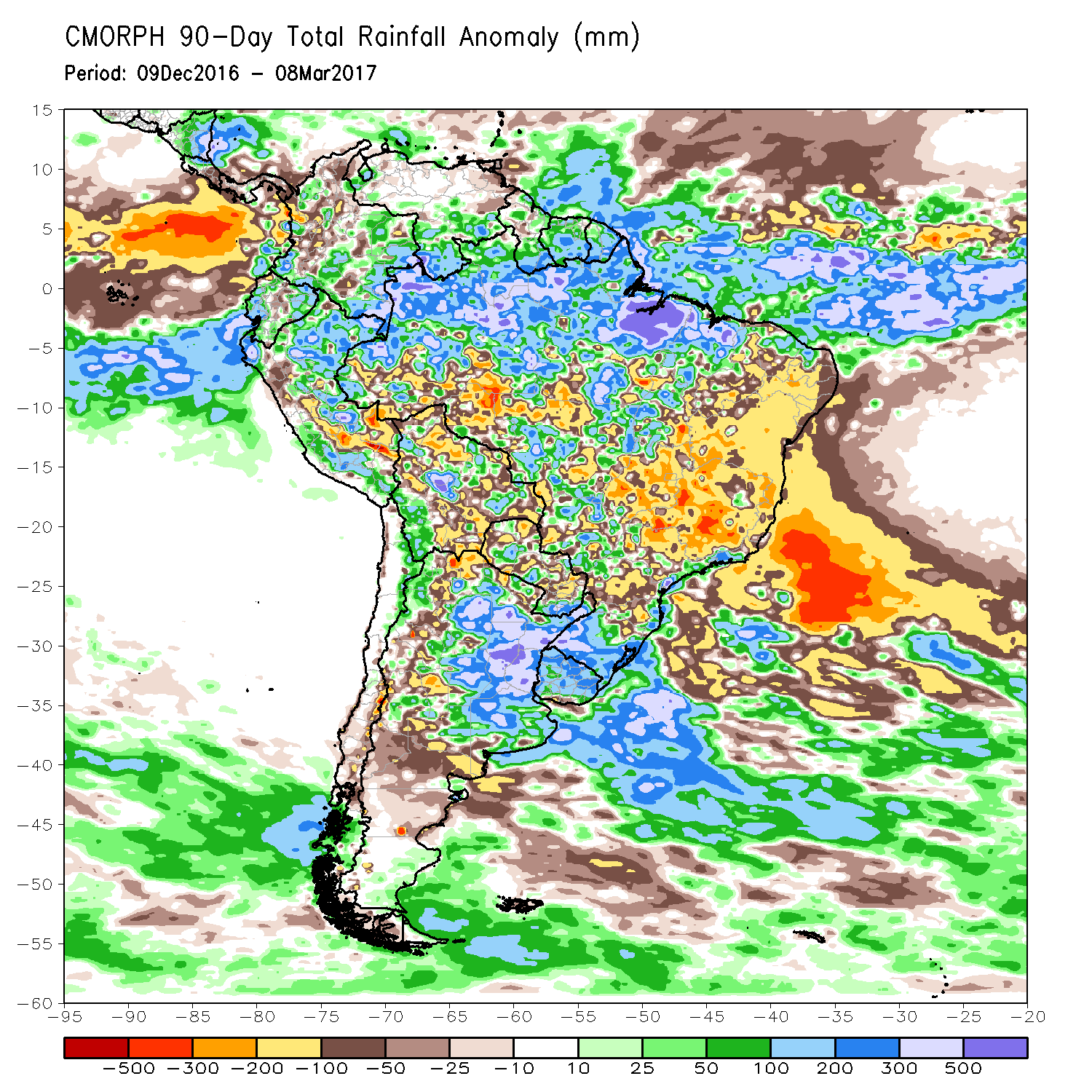 #AGwx #Harvest17 Fri South America: More concerns for heavy rains through the weekend where it’s been wet? Details here. K.