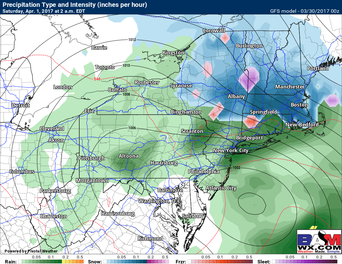 #PAwx #CTwx #MAwx #RIwx #NYwx #NJwx Spring Storm Coming Friday-Saturday. Details Here! E.