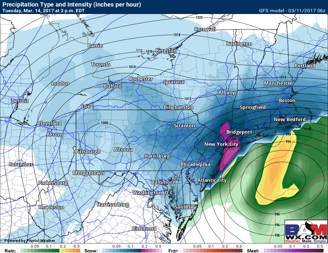 #CTwx #MAwx #Riwx #PAwx #NYwx #NJwx Major Winter Storm Likely Tuesday. Details and Risks Here. E.