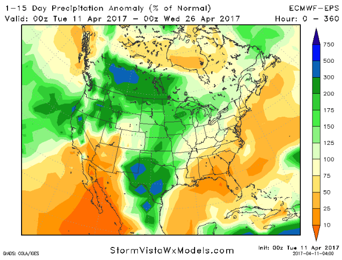 #NEwx #KSwx #MOwx #IAwx #AGwx Wet and stormy pattern continues deeper into April…hard to find a dry window right now. K.