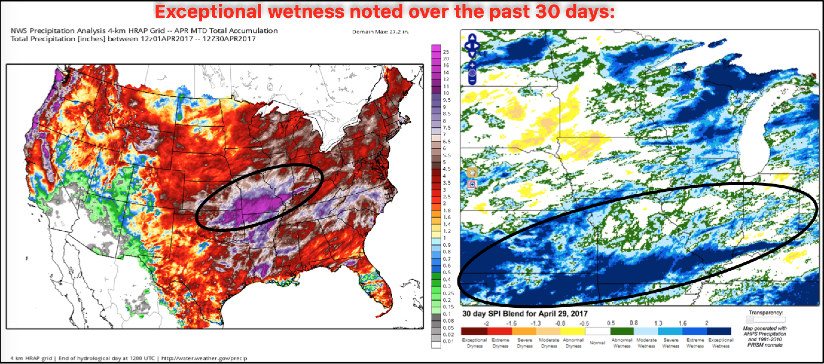 Sunday #AGwx Report: Discussing first week of May, continued volatile pattern ahead for #Plant17? K.