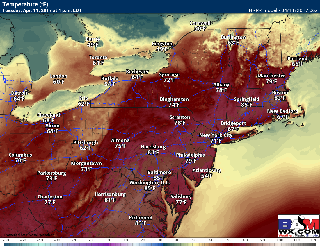 #CTwx #MAwx #RIwx #NYwx #PAwx #NJwx More Warmth Today, Unsettled Weekend? Details Here! E.