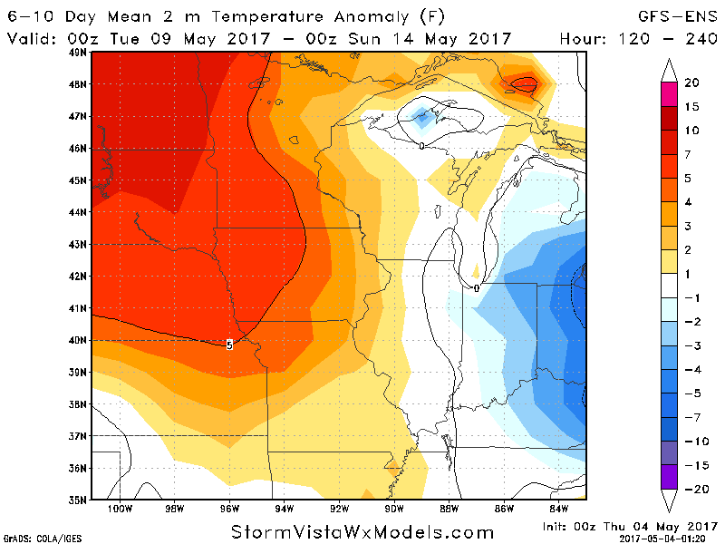 #NDwx #SDwx #WIwx #MNwx #AGwx Warmer Conditions and Variable Rain Chances Into Next Week. E.