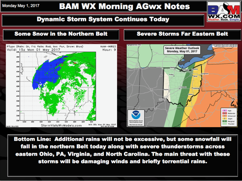 #AGwx #Plant17 Discussing additional excessive rainfall + wintry precipitation risks. E.