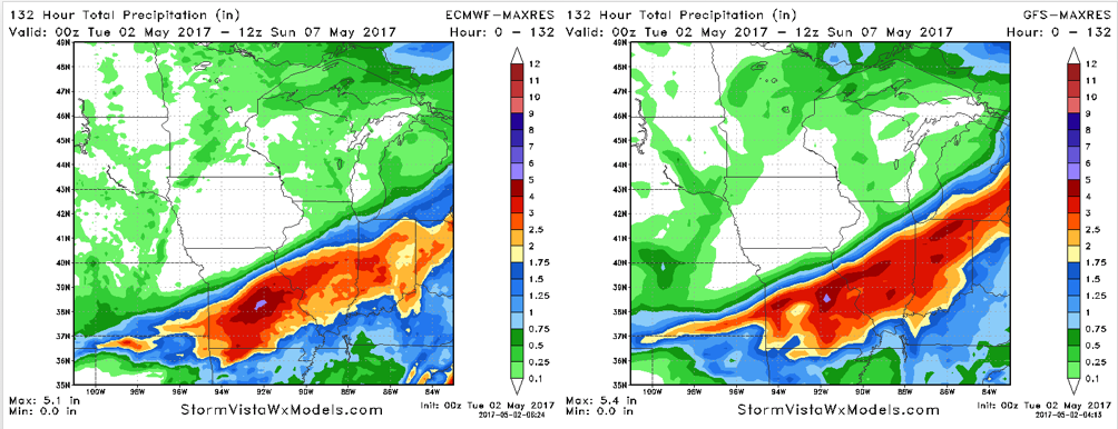 #ILwx #AGwx Zone 3/4 Hard Frost North Tonight, More Heavy Rains Coming Mid-to-Late Week. Details Here! E.