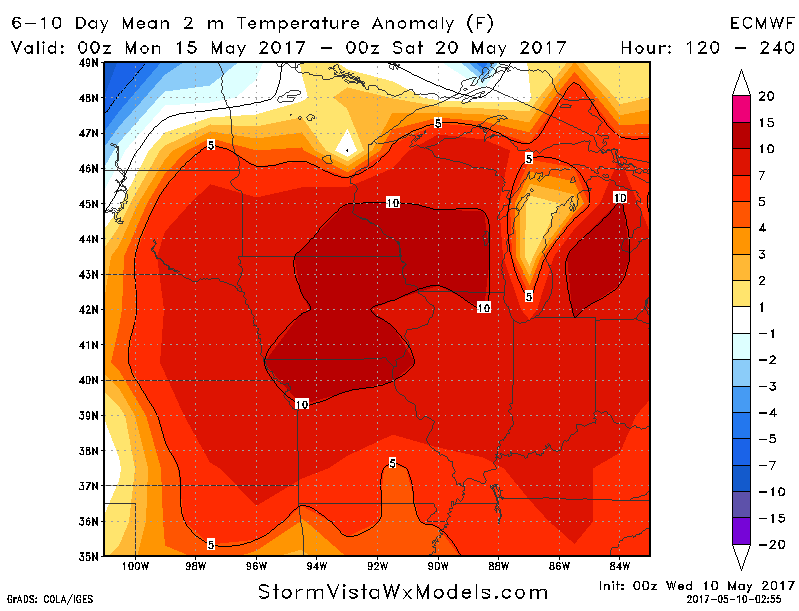 #INwx #OHwx Strong storms & heavy rain risks into Fri…window of warm & dry coming? K.