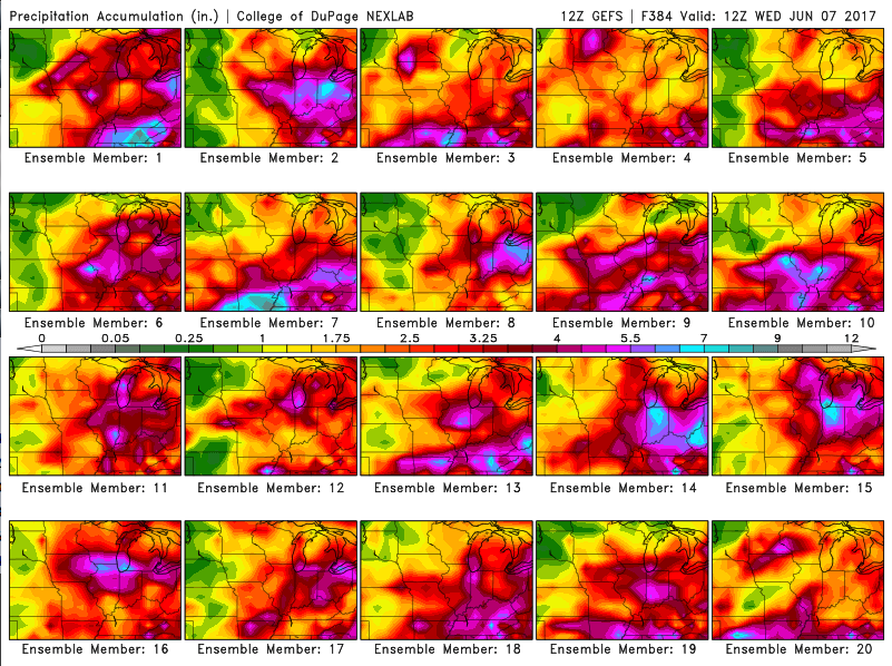 MON PM #AGwx Report: East Ag belt to get pounded with rain again next 7 days. M.