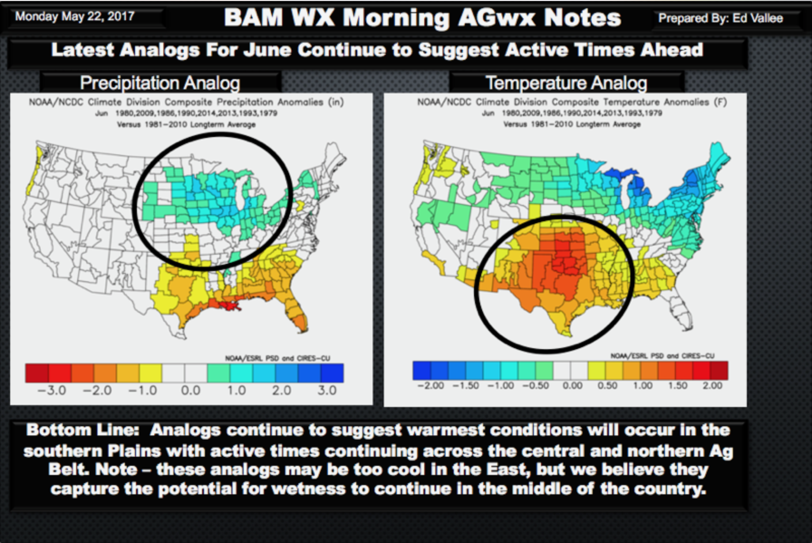 #AGwx #Plant17 More heavy rains possible this week…pattern remains relentless.