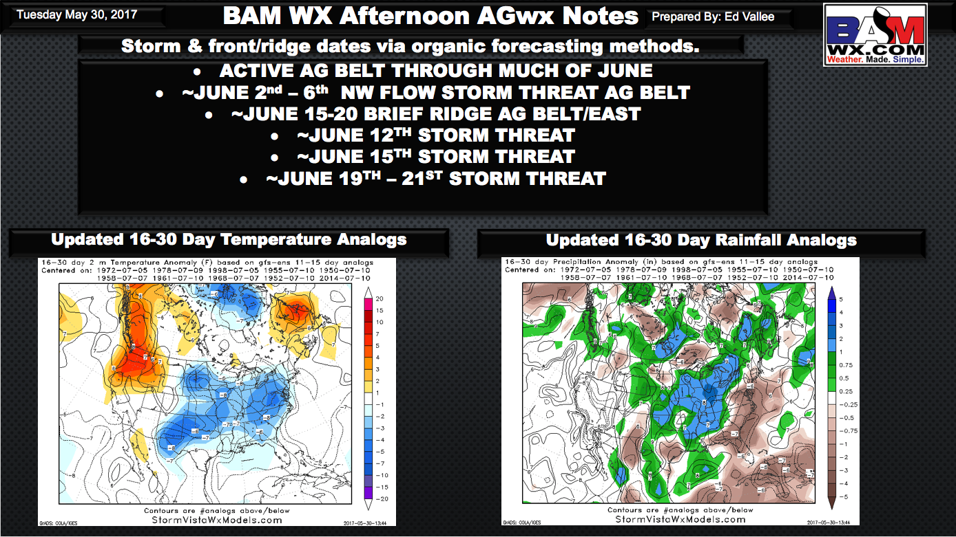 Tuesday Afternoon #AGwx Update: New Info on June and Beyond! E.