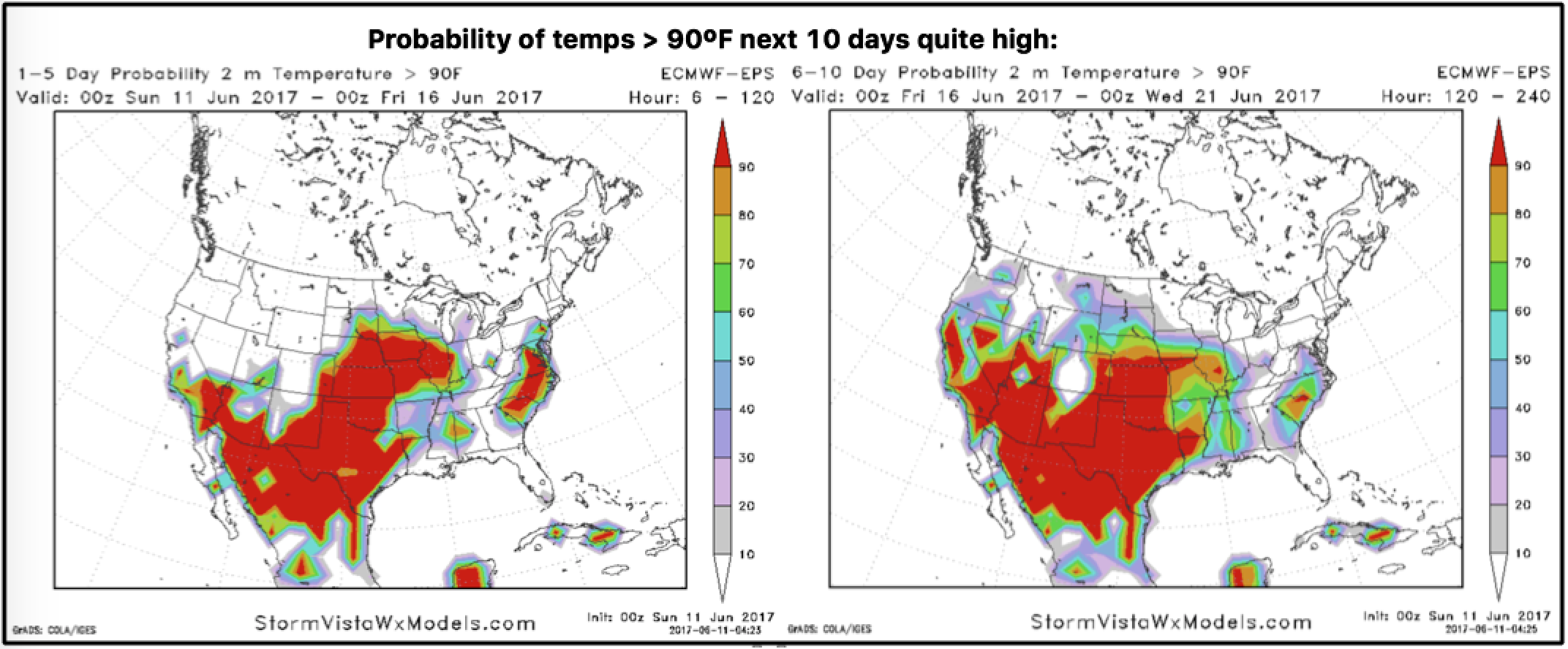 Sunday #AGwx Forecast: Warmth continues, pattern becomes more active…tropical implications as well? K. 