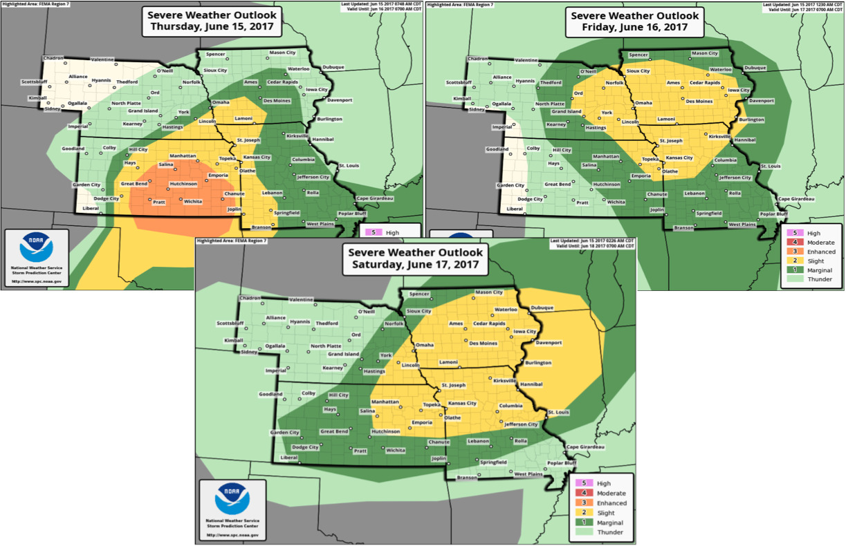 #NEwx #IAwx #KSwx #MOwx A very stormy weekend east. Details here. M.