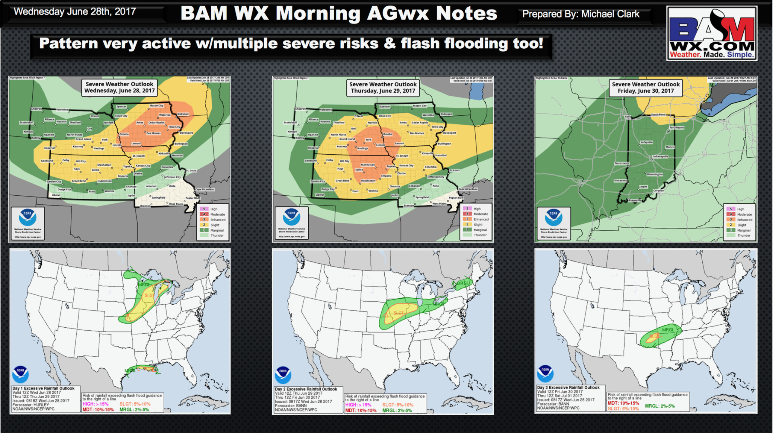 #ILwx #INwx #OHwx #KYwx Discussing strong storm risks next 3 days. K.