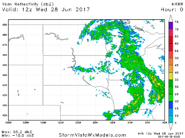 #NDwx #SDwx #MNwx #WIwx #AGwx Discussing risks to the rainfall forecast into late week…warmth returns early July as well. K.