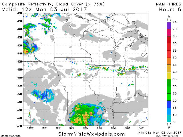 #NEwx #KSwx #MOwx #IAwx #AGwx Strong storms with heavy rains possible thru mid-week…details here! K.