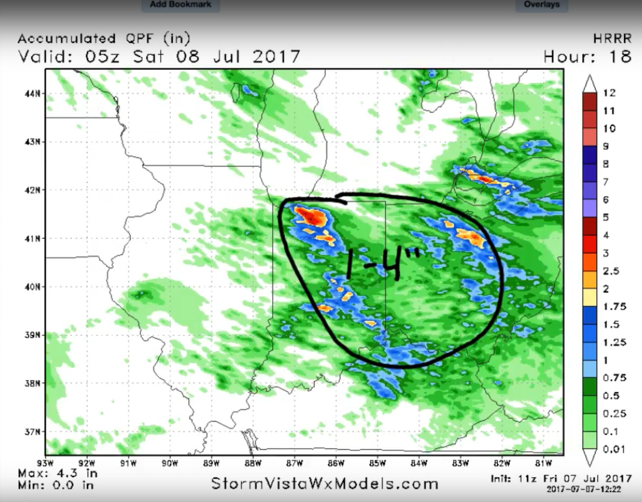 #ILwx #INwx #OHwx #KYwx Severe storms possible today along with very heavy rainfall. K.