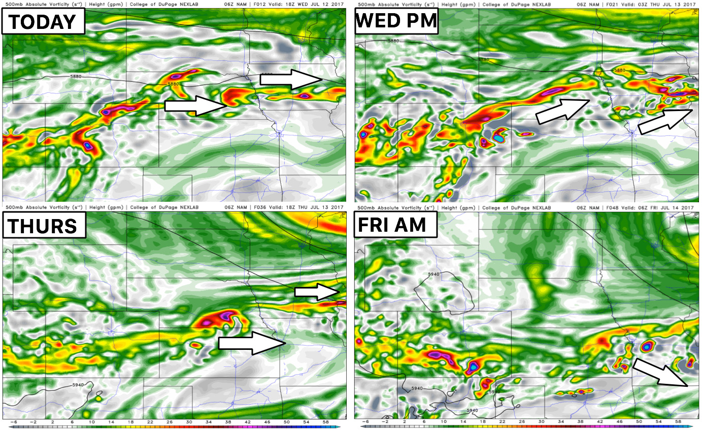 #NEwx #KSwx #MOwx #IAwx Discussing continued showers/storms next 2 days. K.