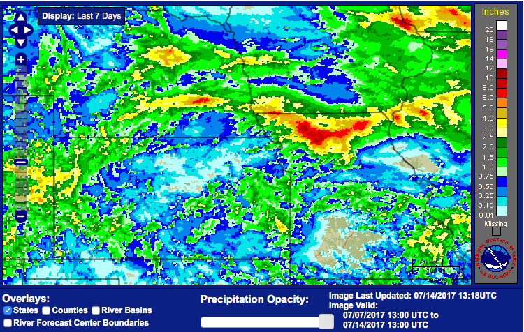 #NEwx #KSwx #MOwx #IAwx Heavy rainfall to the south/west next 2 days…warmth continues. K.