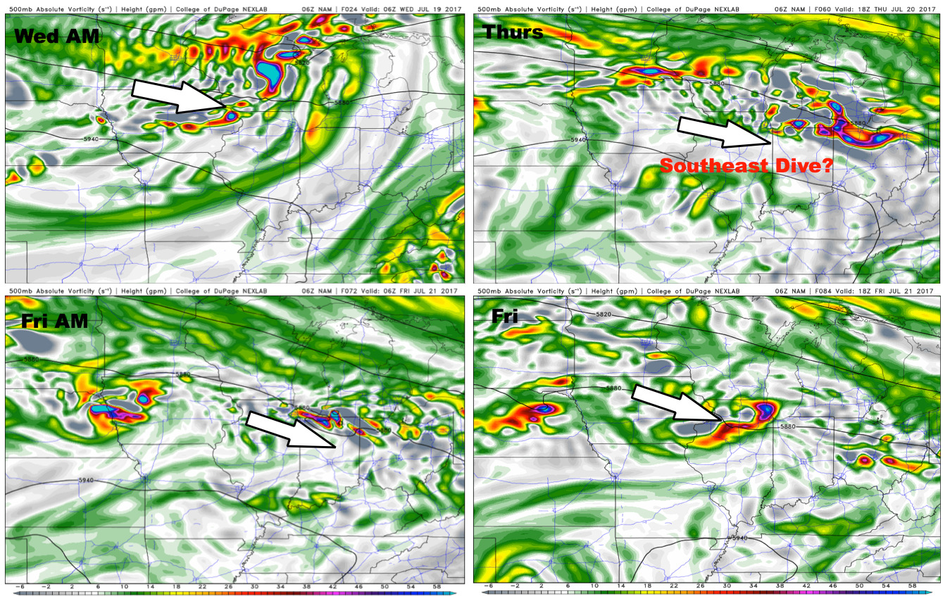 #ILwx #INwx #OHwx #KYwx Warmth building in, storm chances favored north (some heavy). K.