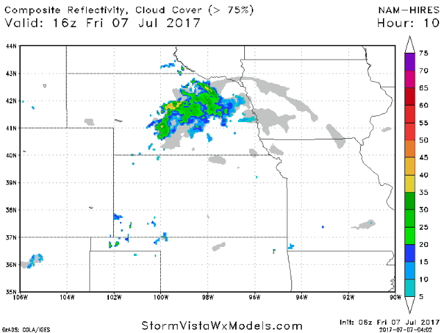 #NEwx #KSwx #MOwx #IAwx #AGwx Sct’d storms thru the wknd, warmth increases into early next week. K.