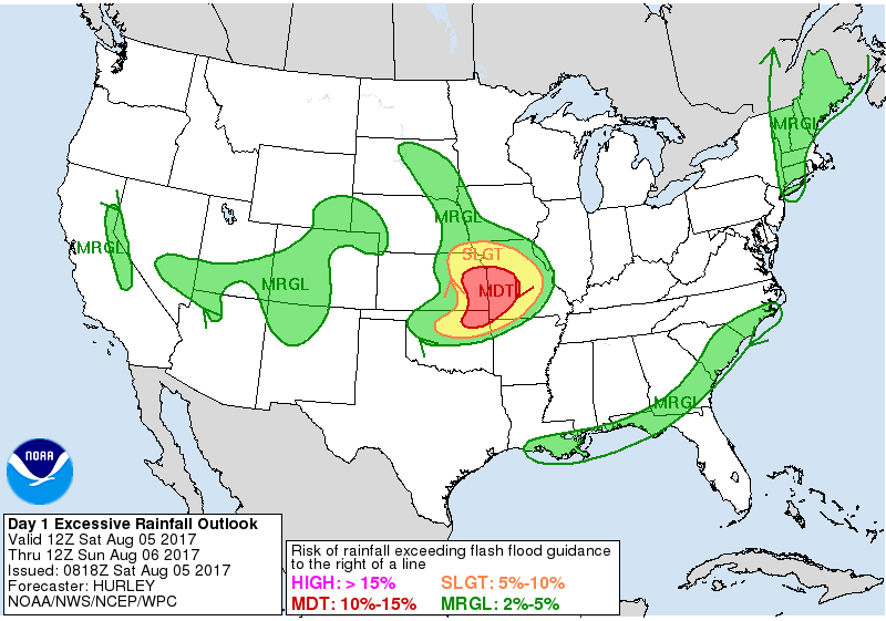 Zone 8/9 Saturday Forecast Update: Discussing Flood Threat Into Tonight. E.