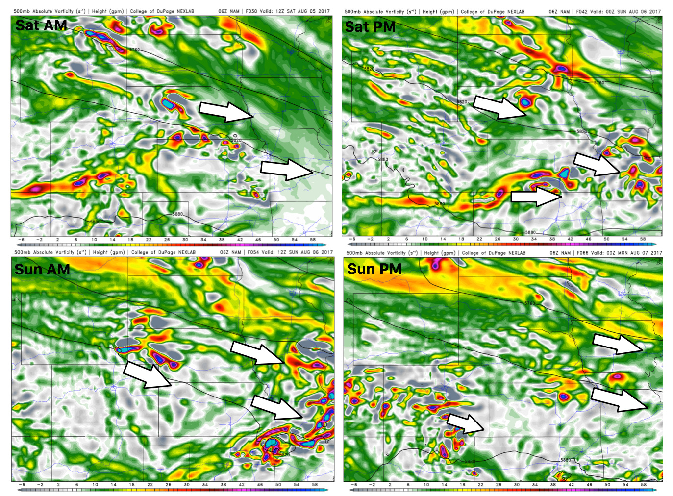 Stout heavy rainmakers forecasted this weekend…cooler regime continues as well. K.