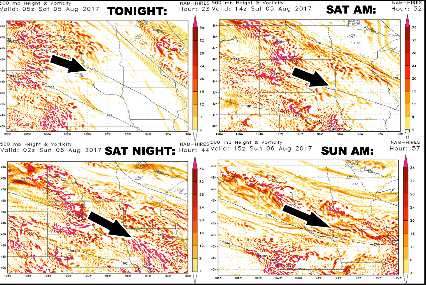 Nice Friday, additional storm chances this weekend. N.
