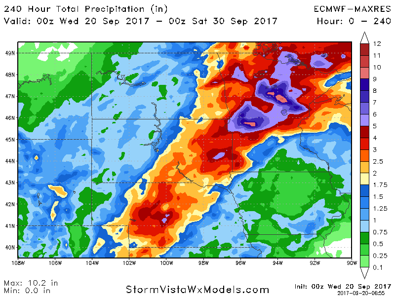 Northern Plains Weather Update: Quiet Today, Becoming Very Active Into the Weekend. E.