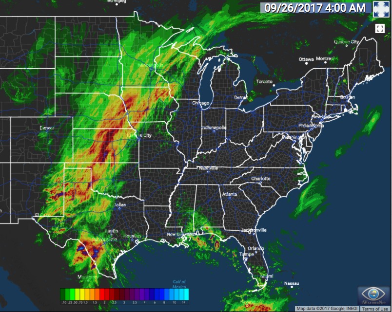 Early Morning U.S. Ag Weather Quicksheet. E.