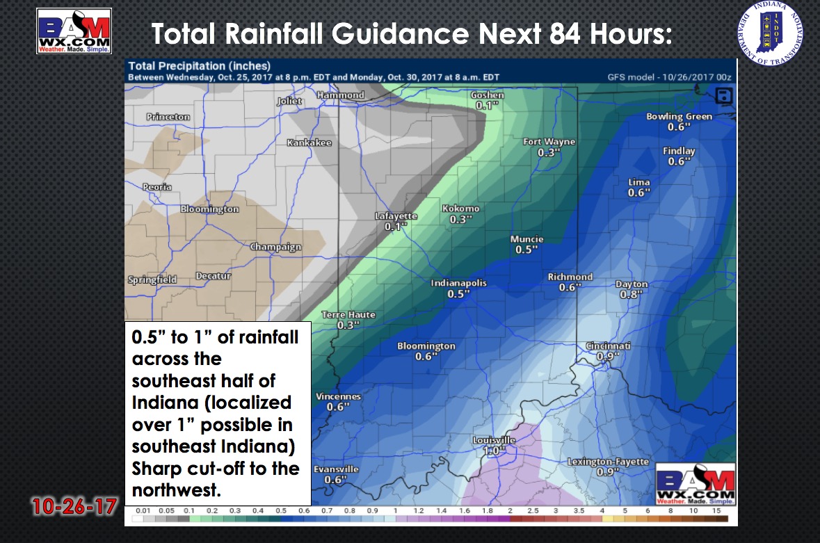 10-26-17 Thursday Local Forecast