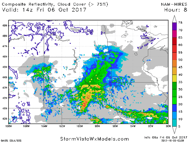 Northern Plains Update: Unsettled Into Saturday, Drying Out A Bit Next Week! E.