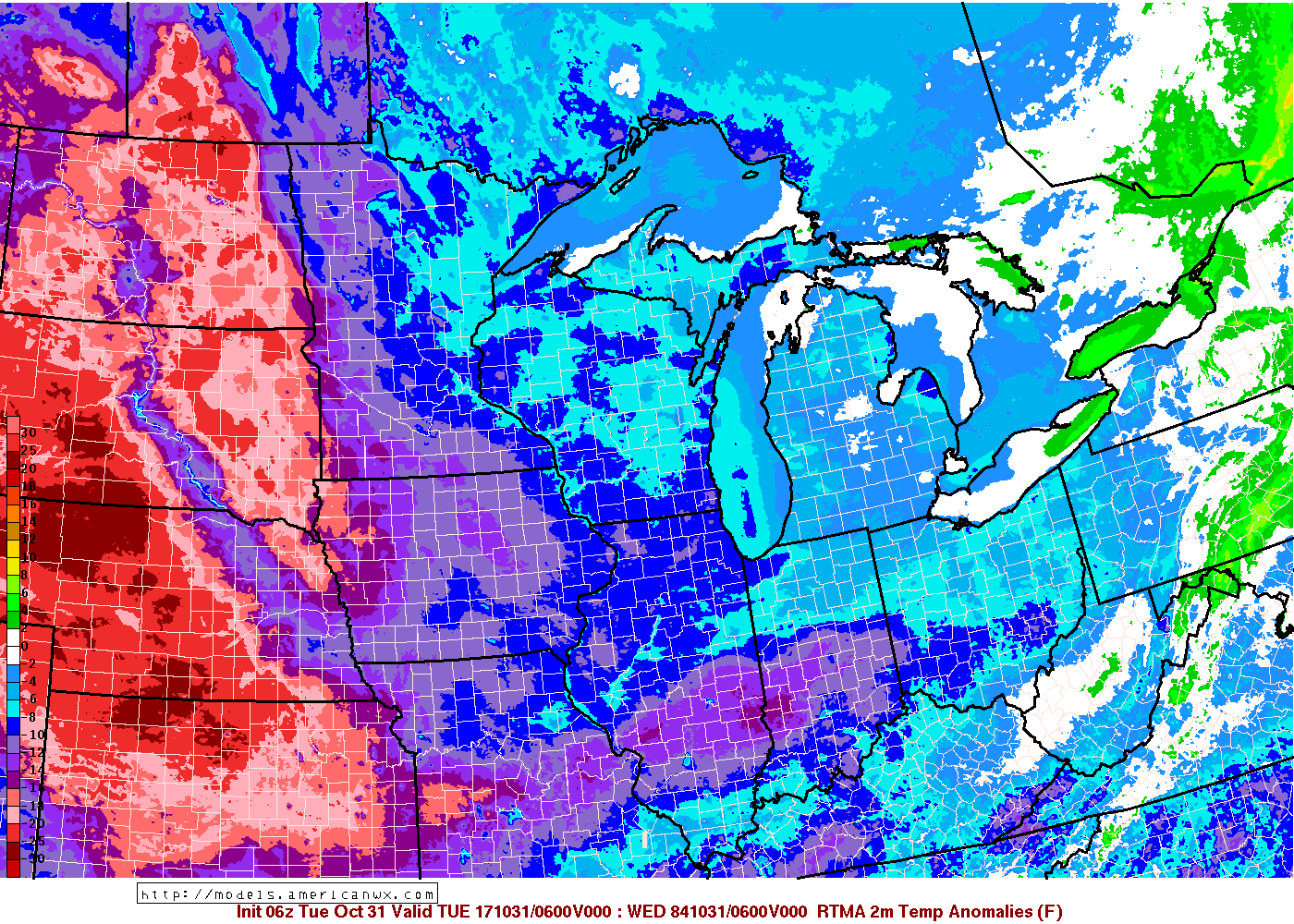 10-31-17 Missouri: Chilly start this AM…light precip works east later today…brief wintry mix? Details here! K.