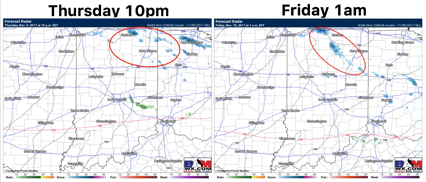11-9-17 Ft. Wayne District Forecast