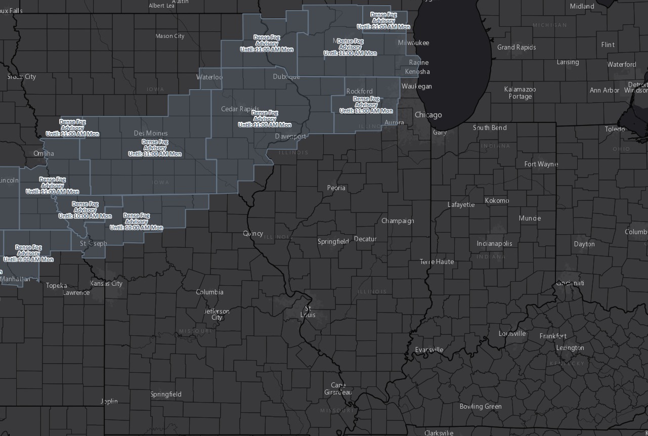 11-13-17 Illinois: Freezing fog threat continues this AM…targeting a strong storm threat late week. M.