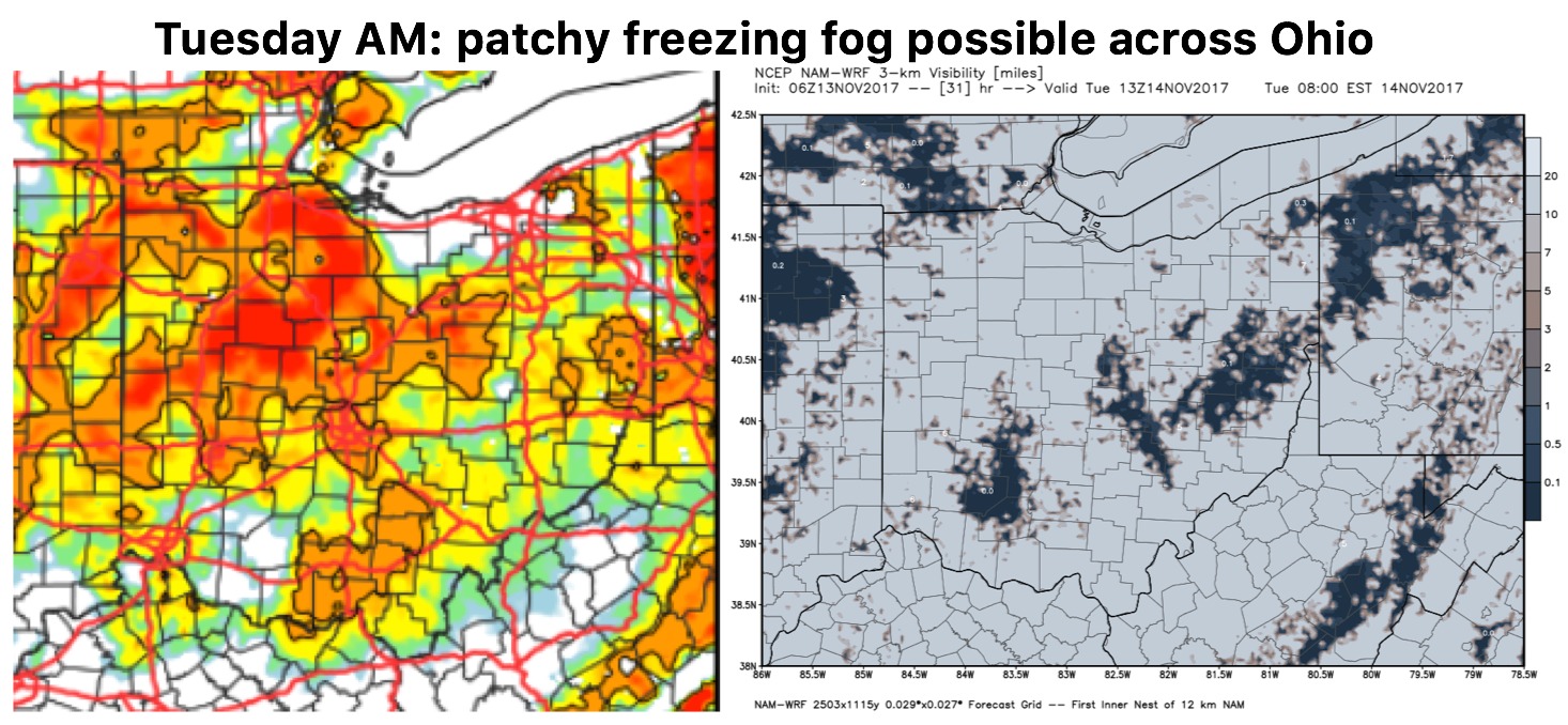 11-13-17 Ohio: Pattern stays active…latest details on a stormy weekend ahead. K.