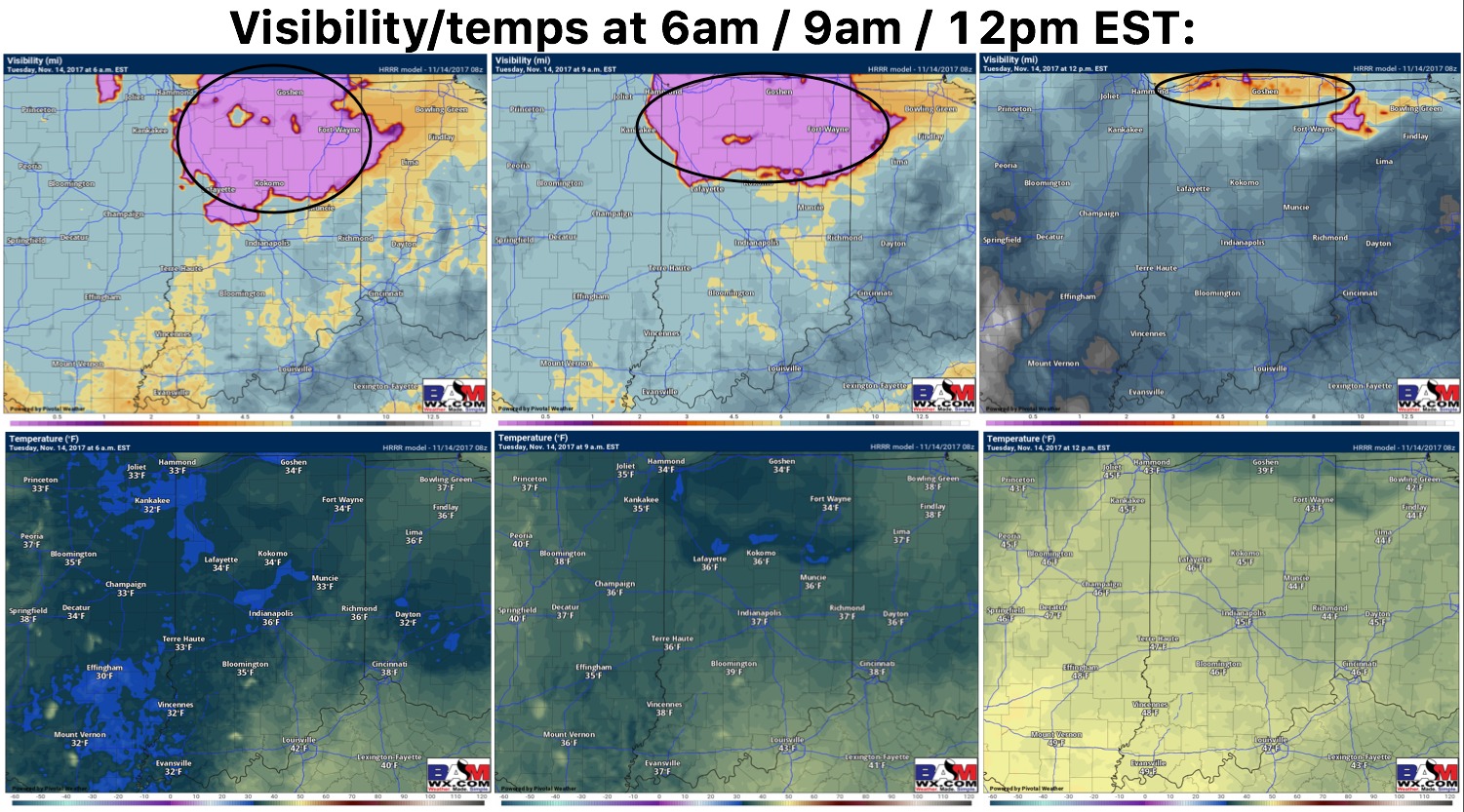 11-14-17 Update on Fog (some freezing) this AM: