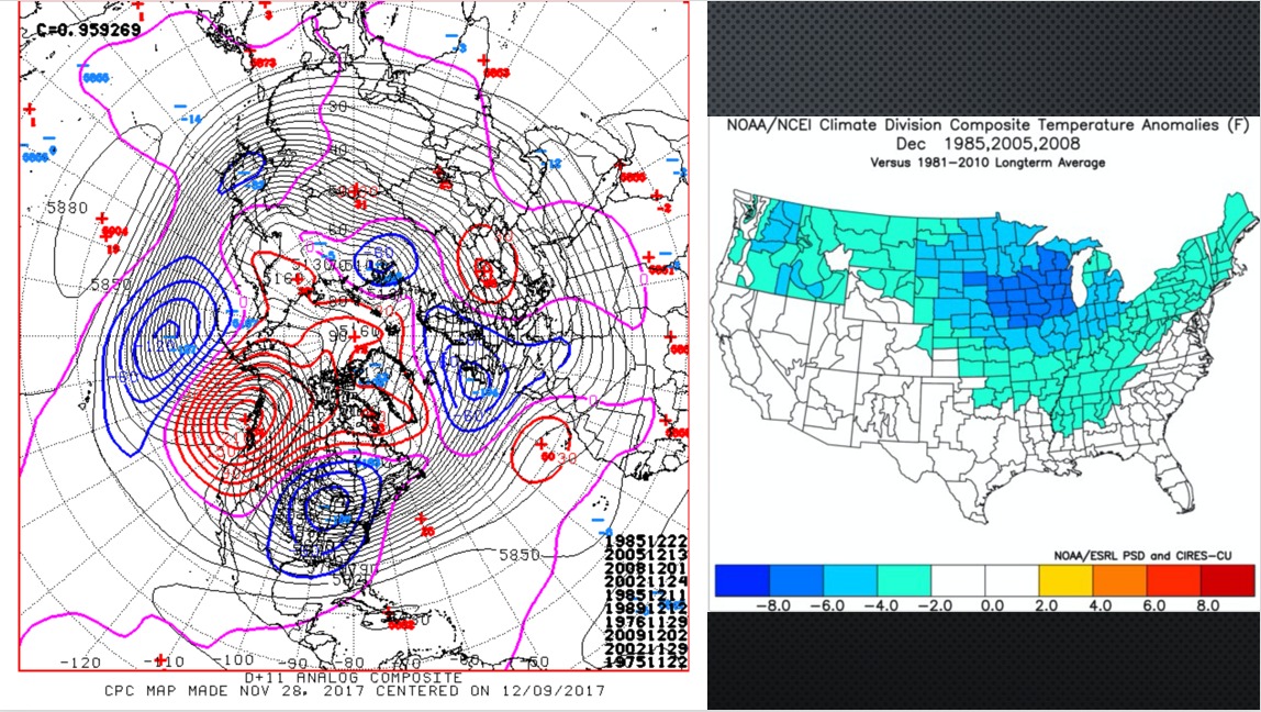 11-29-17 Long Range Update: A Blockbuster Winter Pattern Looks To Develop Week 2. Update Here! M.