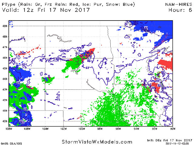 11-17-17 Northern Plains Regional Update: Up and down temperatures into next week! E.