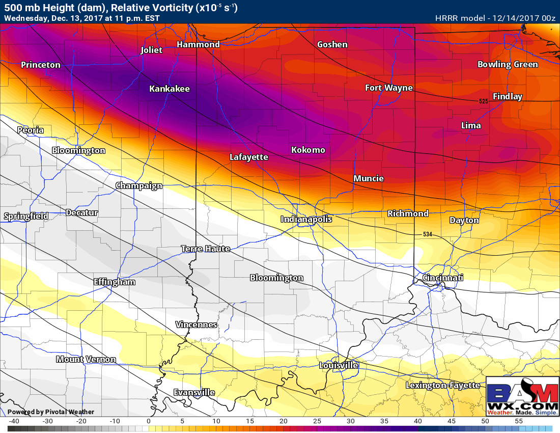 *URGENT* FIXED IMAGES.  IND Forecast Update. Freezing Drizzle Until ~2am Poss. Update Here. M.