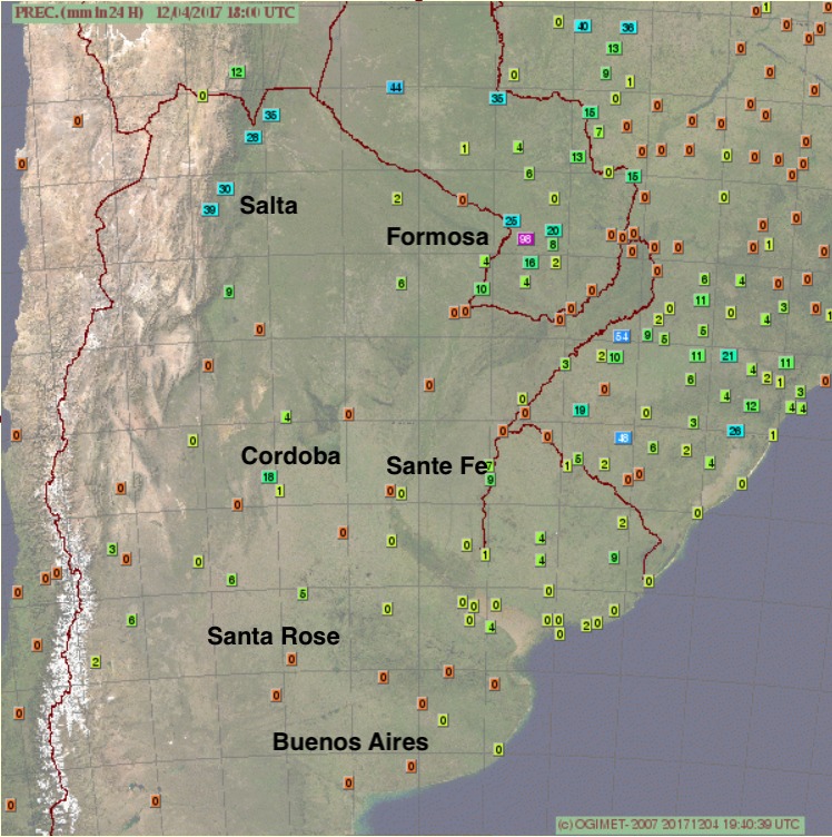 12-4-17 Afternoon South America Ag Weather Check-up. K.