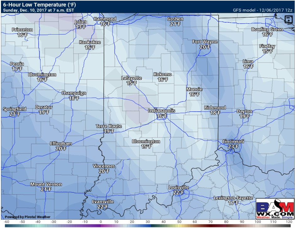 12-6-17 Wed Short-Term Update. Snow Tonight. Accumulating Snow Sat. M.