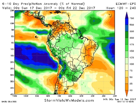 12-12-17 Early Morning South America Ag Weather Report. K.