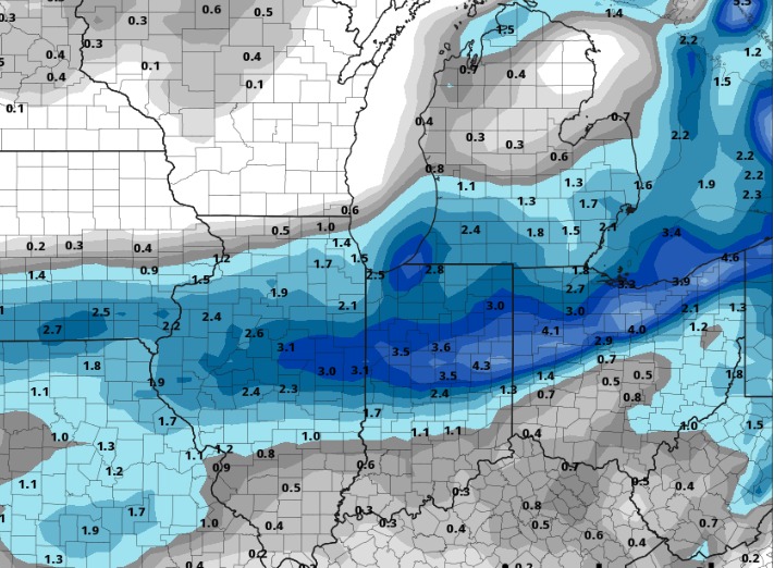 12-22-17 Illinois PM Update: Latest trends on expected snowfall this weekend! N.