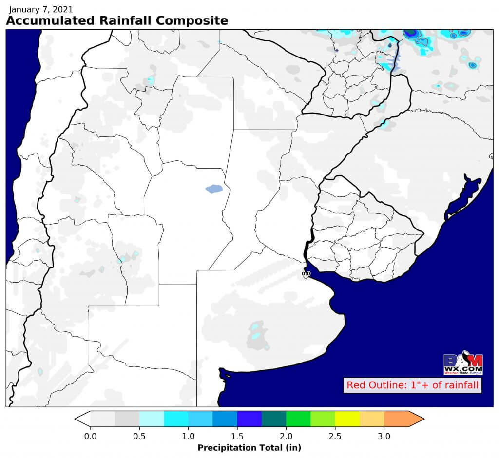 1-8-21 South America: Discussing model biases today & the precipitation pattern over the next 2-4 weeks. K.