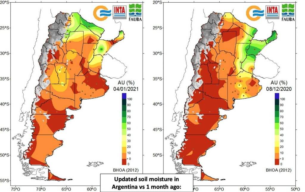 1-5-21 South America: Breaking down the precipitation risks & pattern drivers through the end of January today. K.