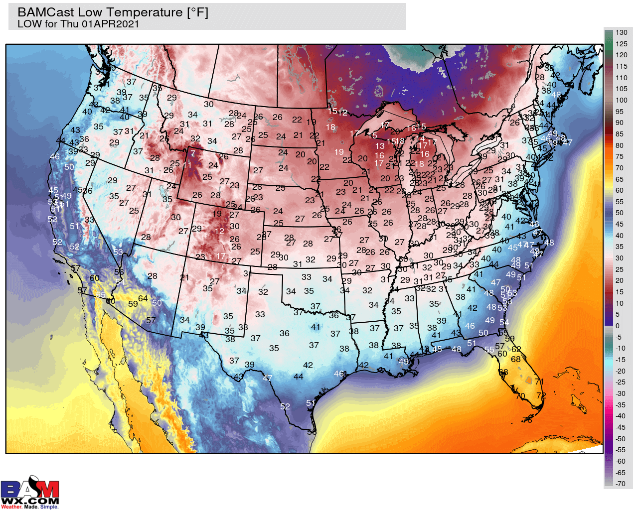 3-30-21 Long-range: Mild April remains on tap, but some ups/downs & increased rain risks remain on the table at times. Important details here. B.