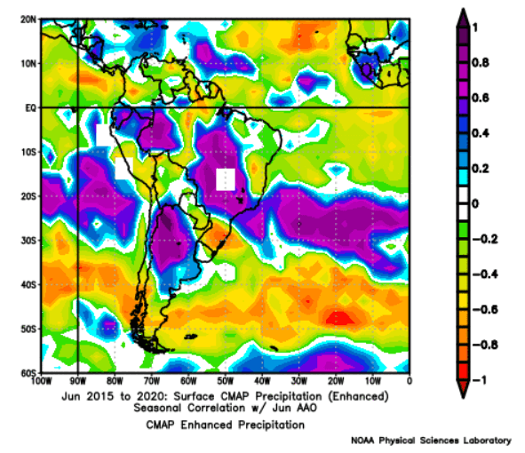 5-26-21 South America: Updated impactful atmospheric pattern driver discussion heading into mid-June. K.