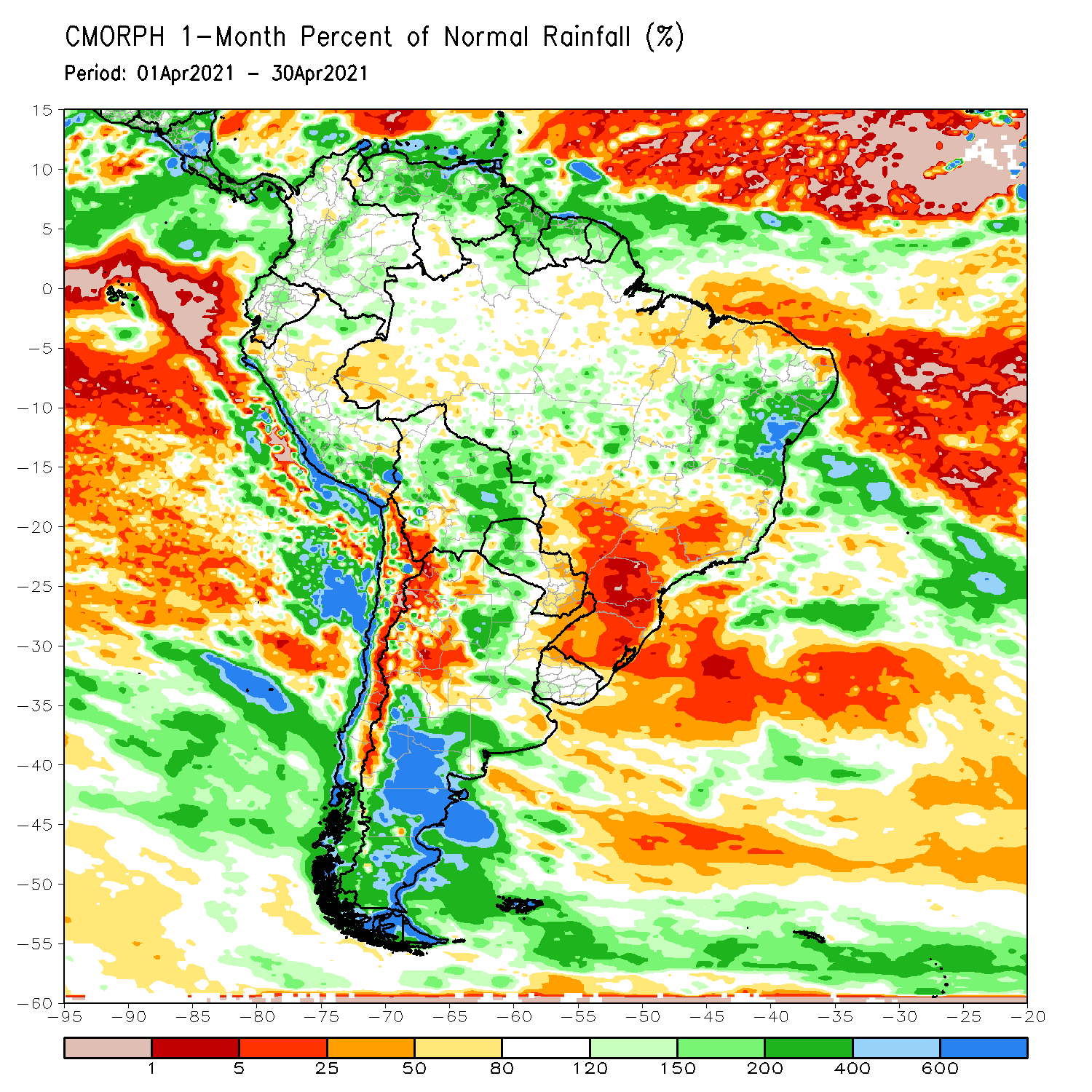 5-3-21 South America: Breaking down precipitation forecasts through mid-May…heavy concern for central Brazil continues. K.